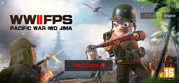 Pacific War Iwo Jima:WW2 FPS