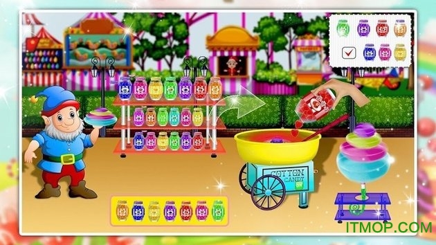 甜棉花糖店游戏