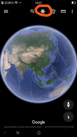 谷歌地球卫星地图APP