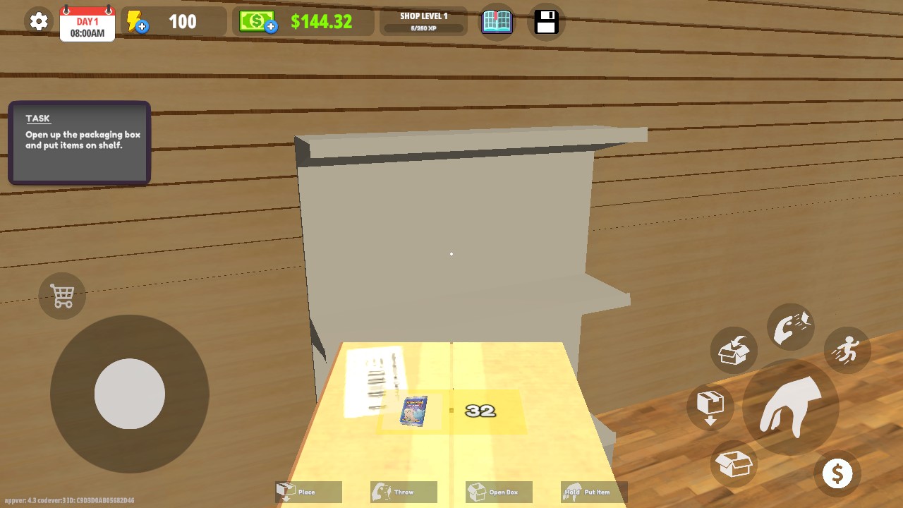 我的卡牌商店模拟器