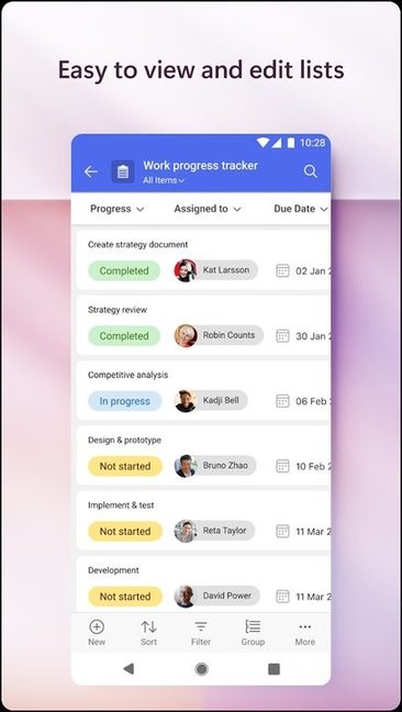 Microsoft Lists�ֻ���