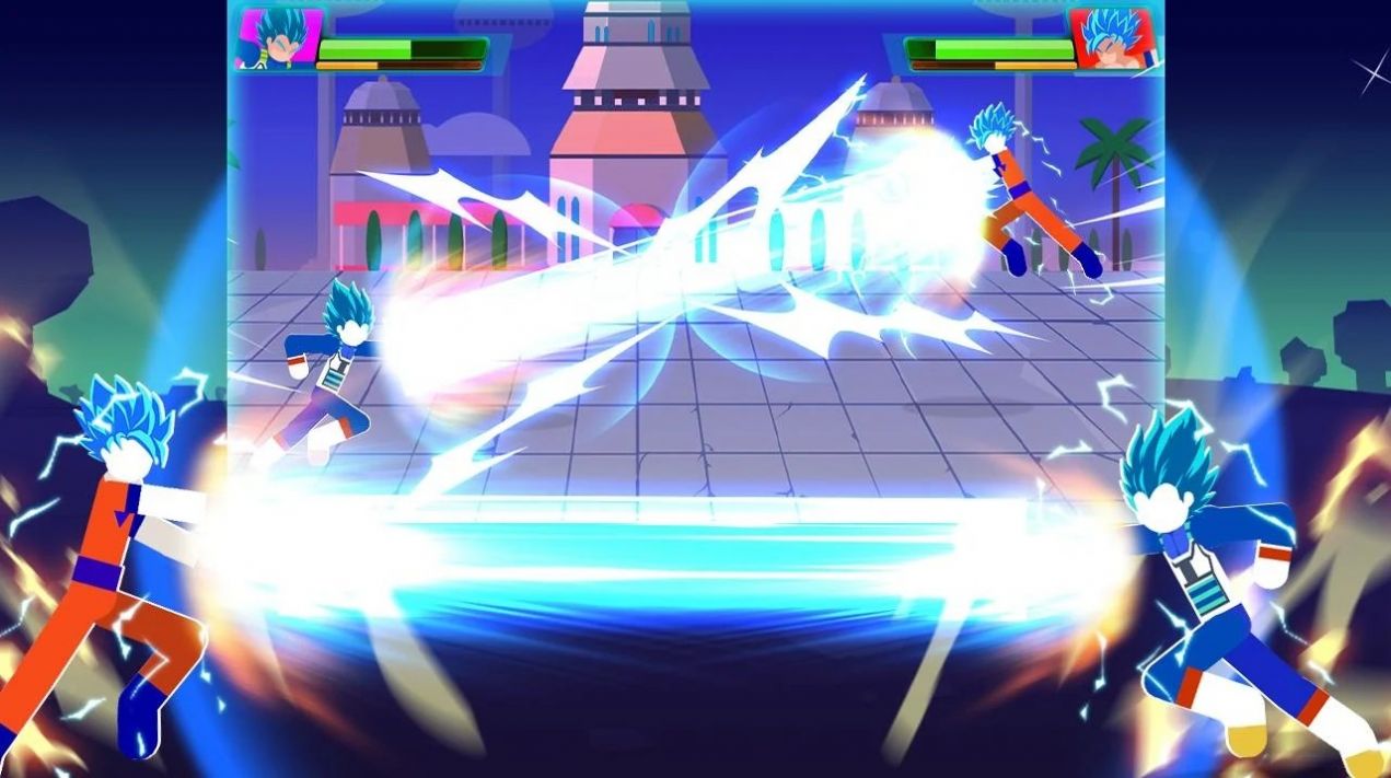 火柴人攻击龙战士 中文版