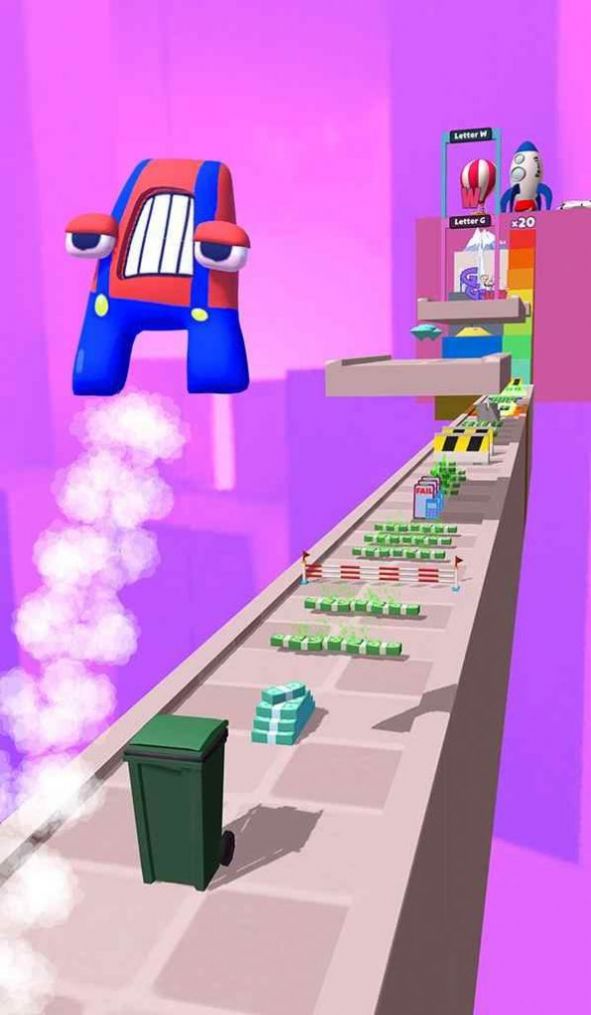 Alphabet Run: Money Race
