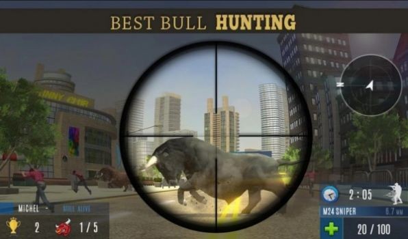 ��Ұ�Ĺ�ţBull Hunting