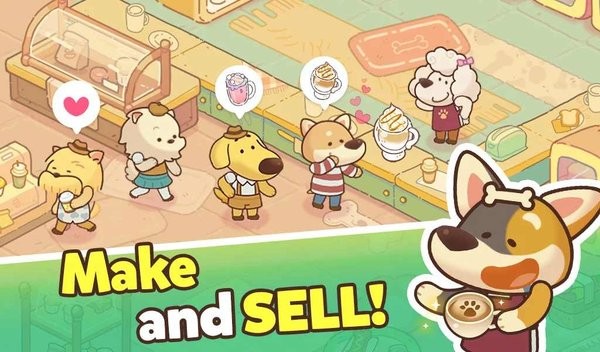 �������ȹݴ���޹��(Dog Cafe Tycoon)
