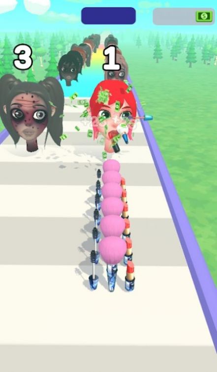 ��ͷ���ܿ�()Makeup Run Game