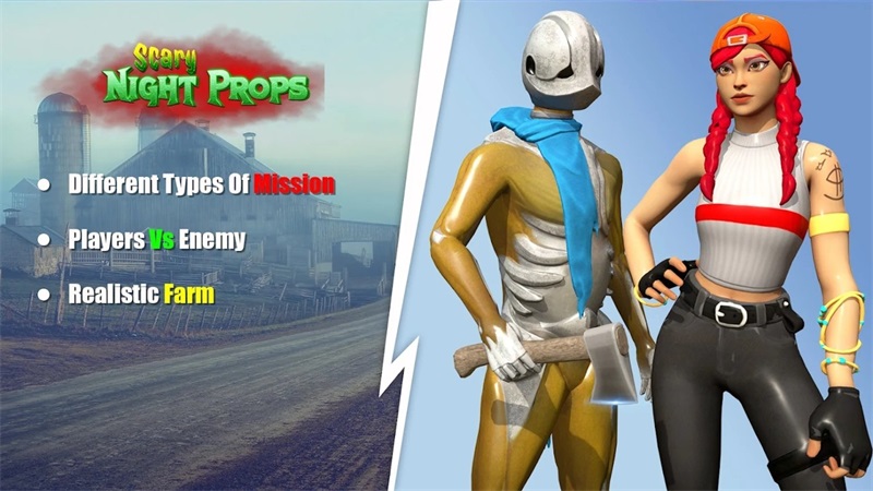�ֲ���������ҹScary Night Props Horror Game