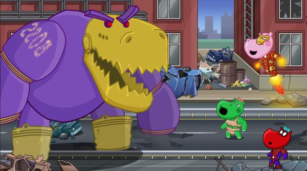 �����ǵĳ���Ӣ��(Hippo Superhero)