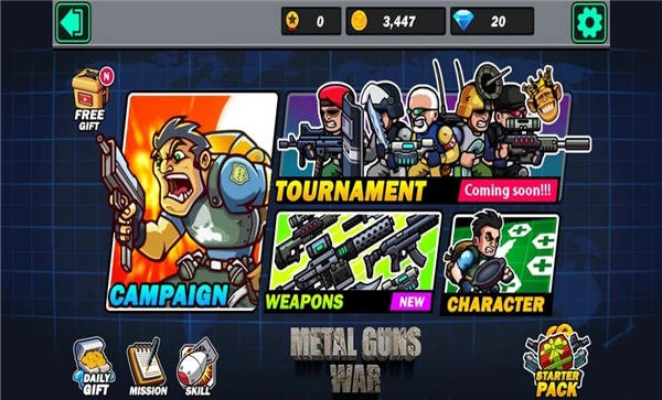 Metal Guns War(����ǹս����)