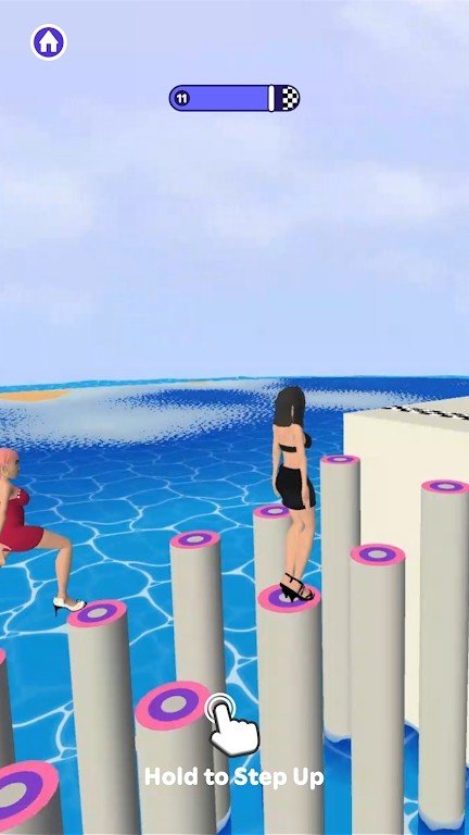 �⻬¥��(Slippery Stairs)