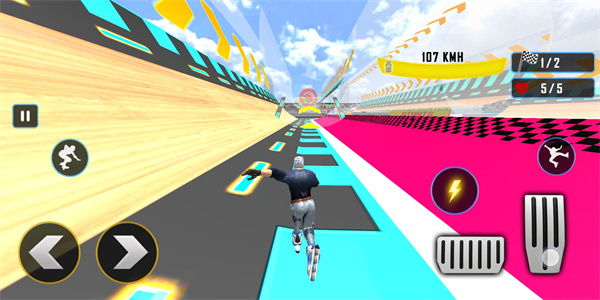 轮滑特技赛车模拟器