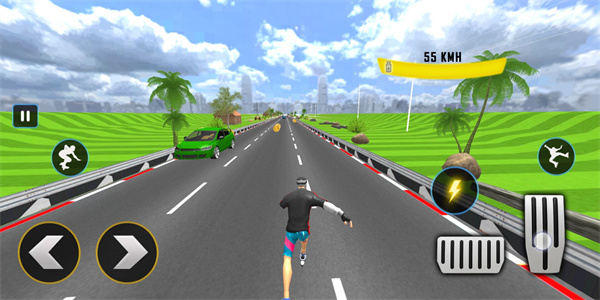 轮滑特技赛车模拟器