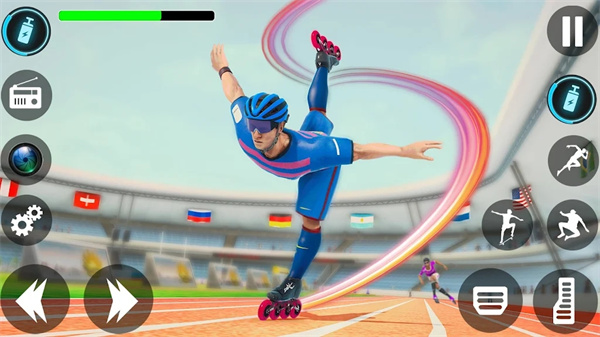 轮滑特技赛车模拟器