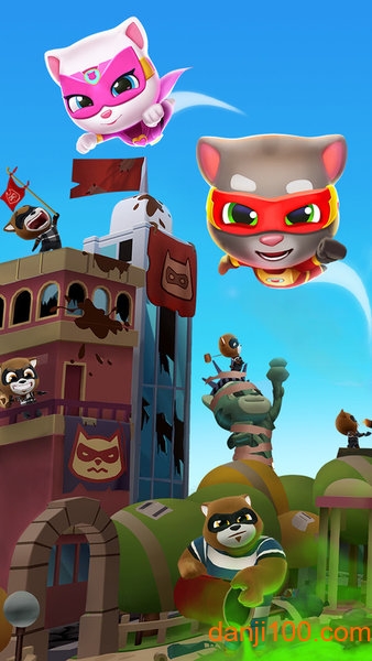 汤姆猫英雄跑酷无限金币钻石版