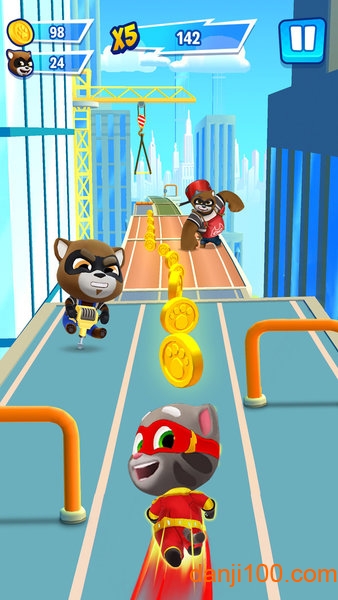 汤姆猫英雄跑酷无限金币钻石版