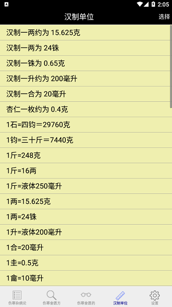 伤寒论查阅