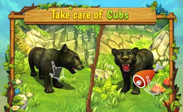 美洲狮家族模拟器游戏