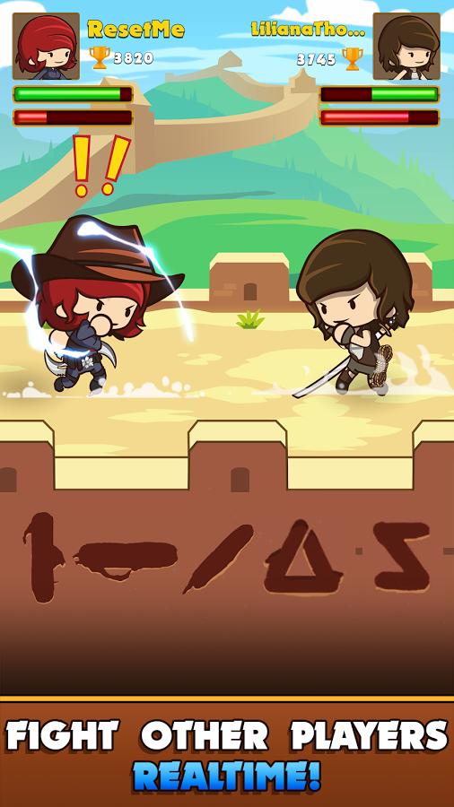 Swipe Fighter Heroes(指尖格斗传说)