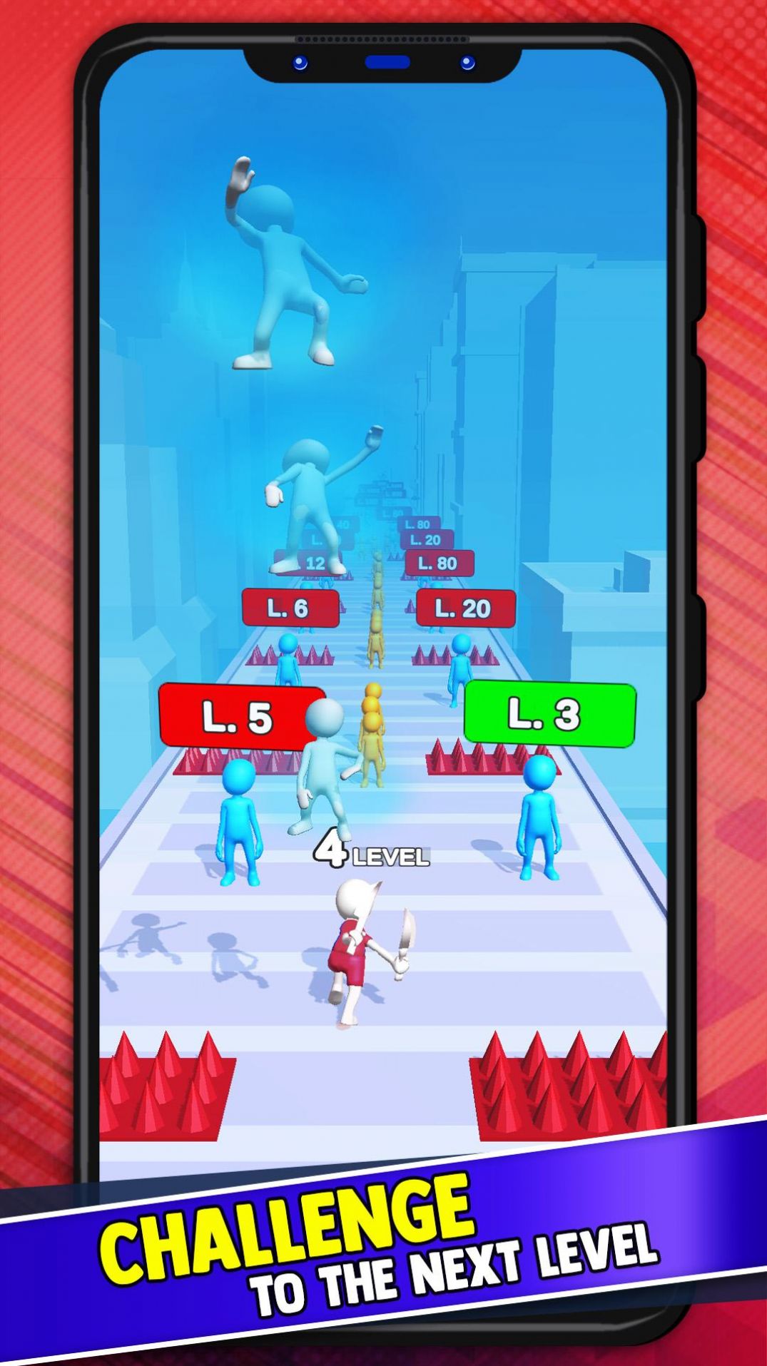 Hit Levelling Rush! Alone Run