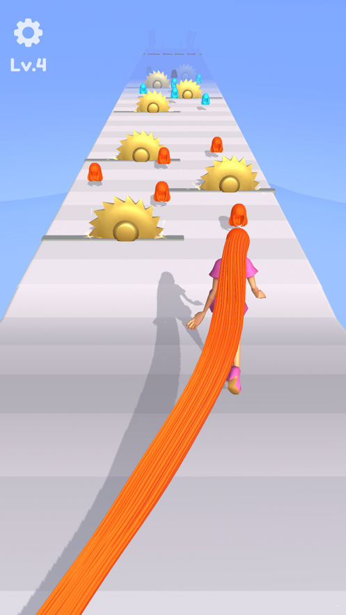 ������սhair challenge run game