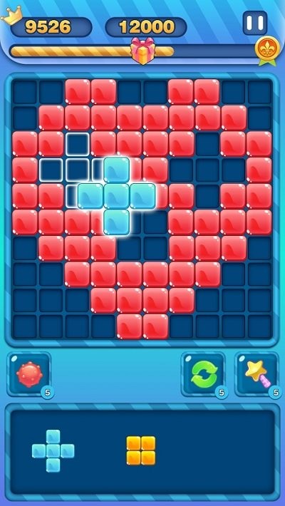 果冻拼图网格(Jelly Puzzle)
