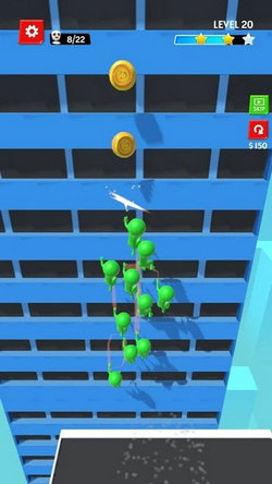 楼顶冲刺3DSurfers Race 3D