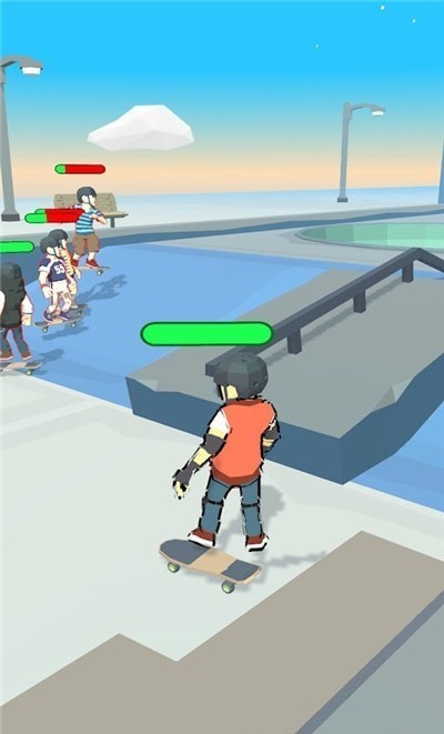 race hit(滑板冲突)