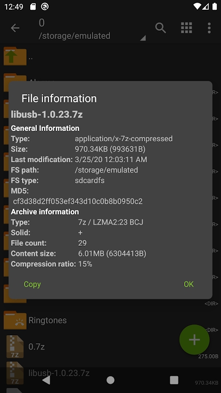 ZArchiver��ɫ���������