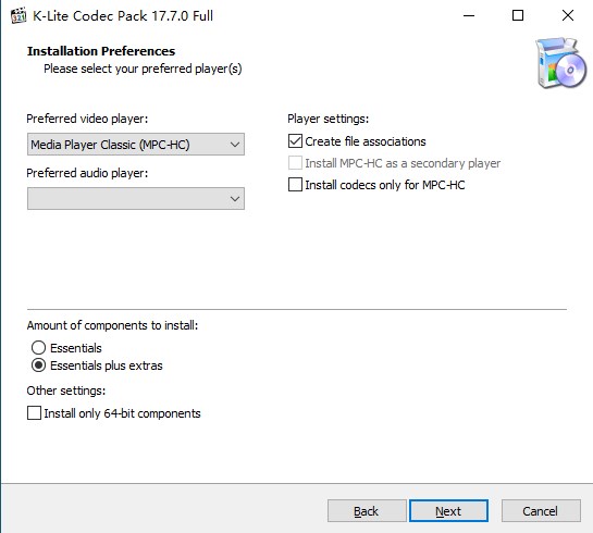 K-Lite Codec Pack Full(��������Ƶ������)