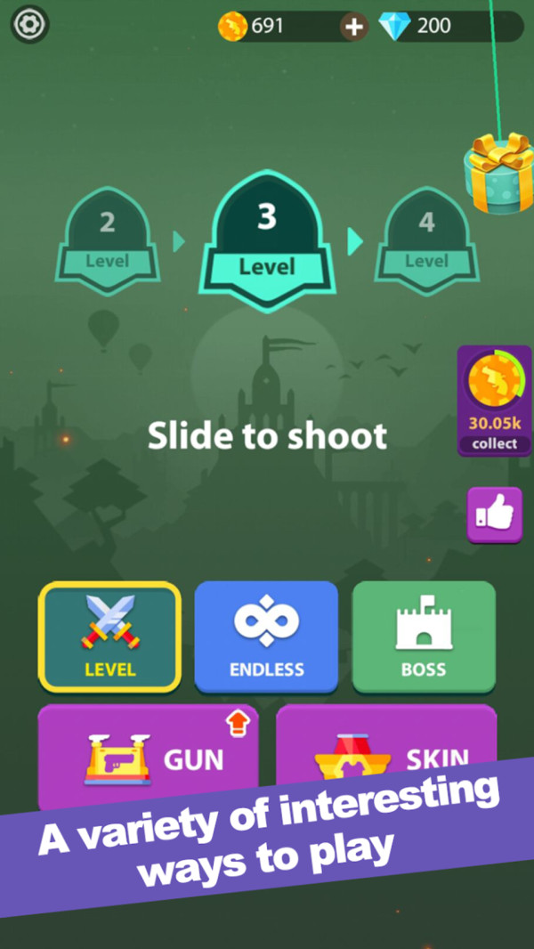 ���˵�ǹ��