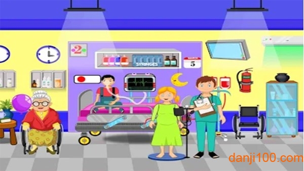 公主宝宝小护士游戏