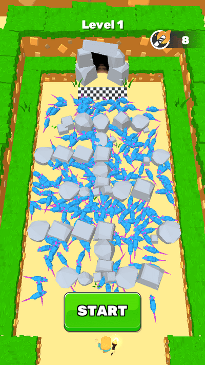 �߳������Թ��ֻ���(rats escape)