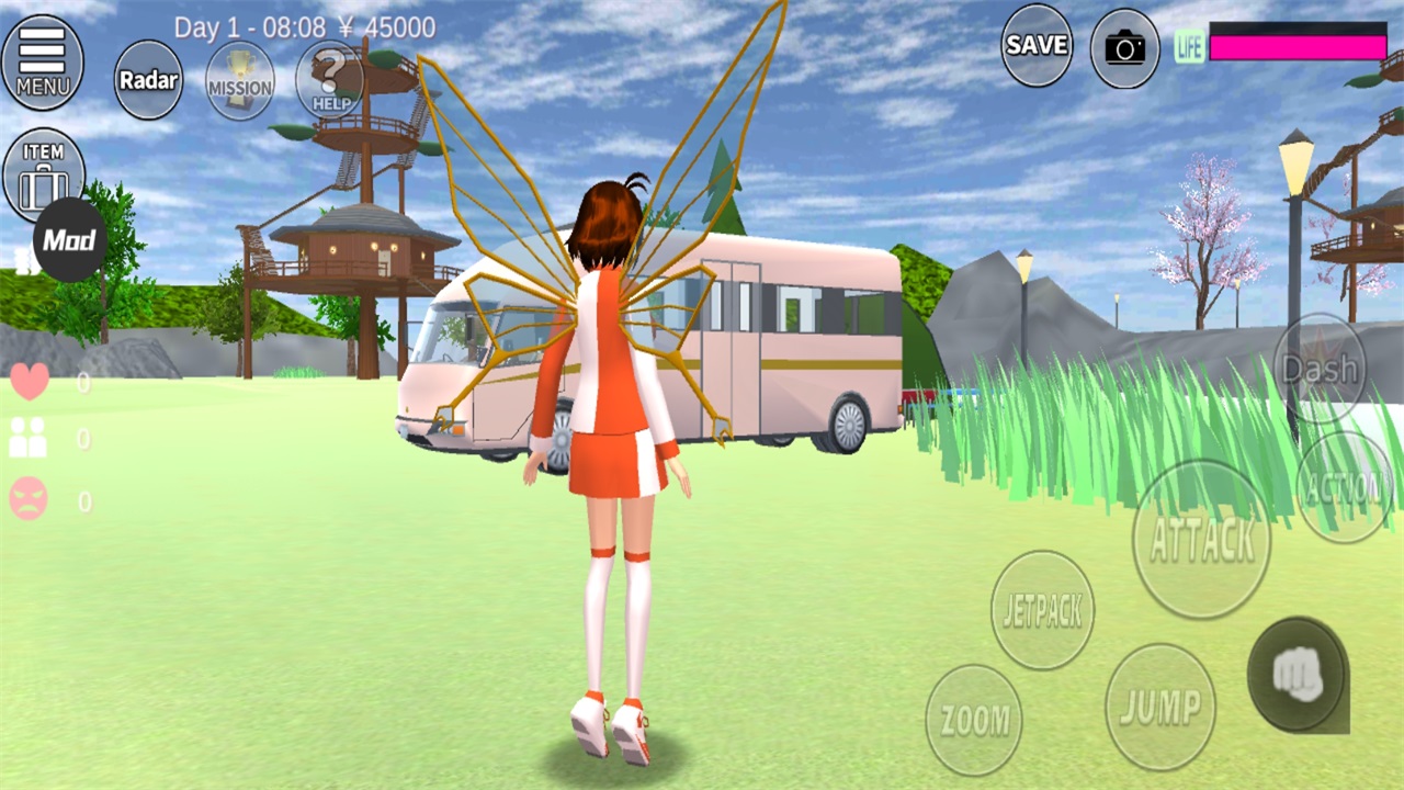 樱花校园(内置MOD修改器)中文版安卓最新版