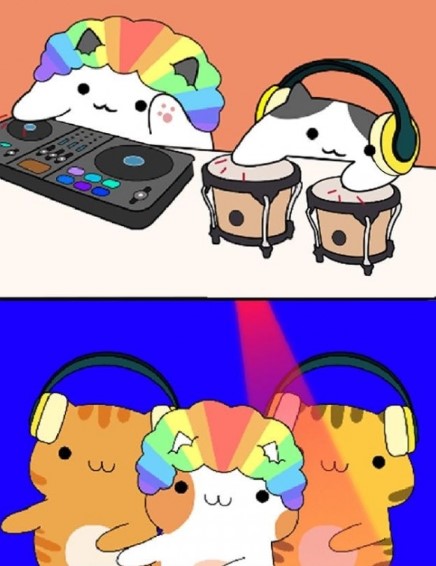 节奏猫咪