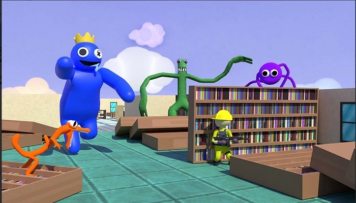 彩虹朋友躲猫猫