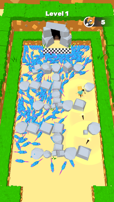 �߳������Թ��ֻ���(rats escape)