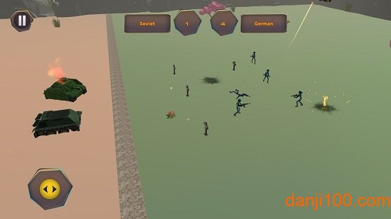 ����˶�սģ��