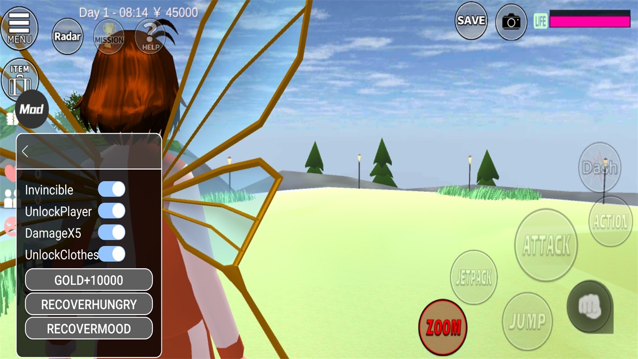 樱花校园(内置MOD修改器)中文版安卓最新版