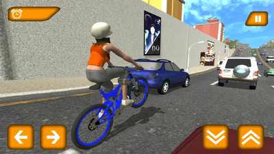 疯狂自行车骑手