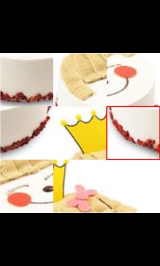 宝贝拼图蛋糕游戏