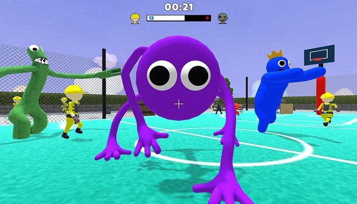 彩虹朋友躲猫猫