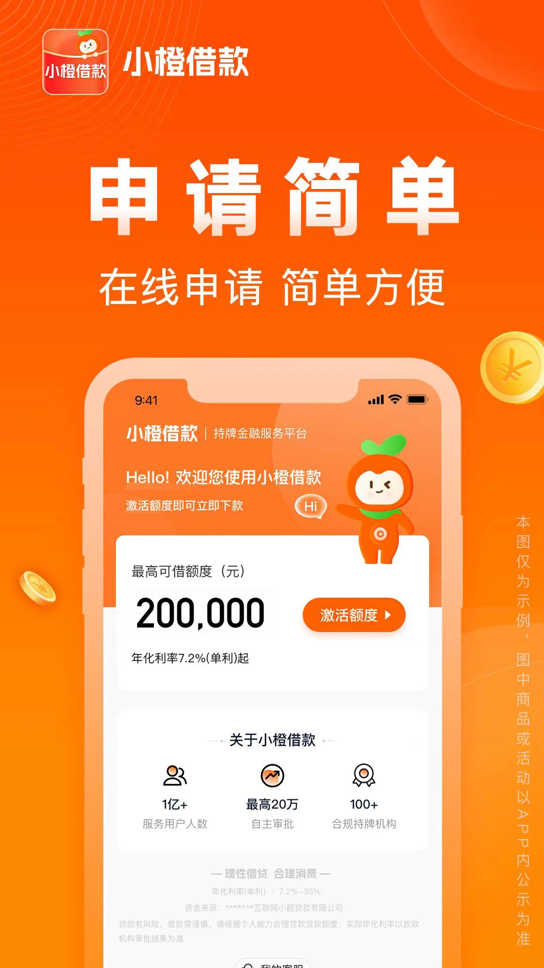 小橙借款