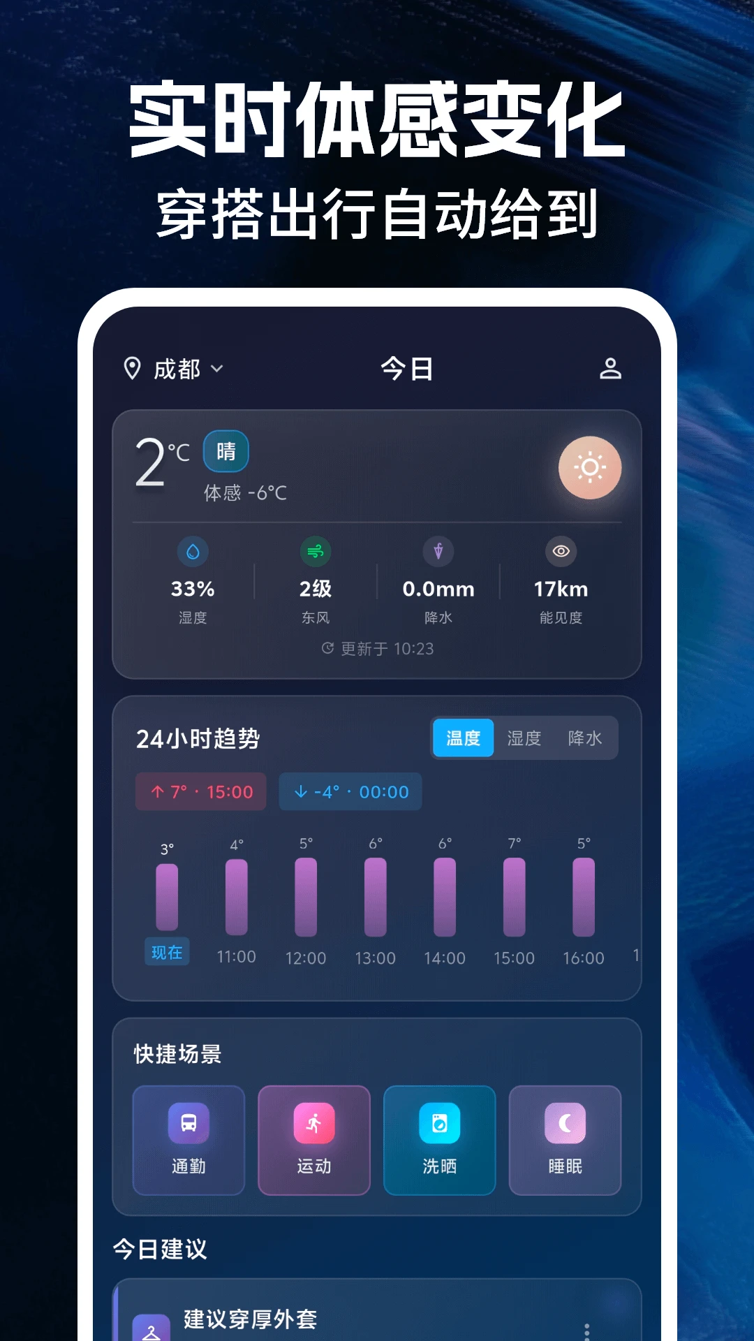温湿度计24Hour