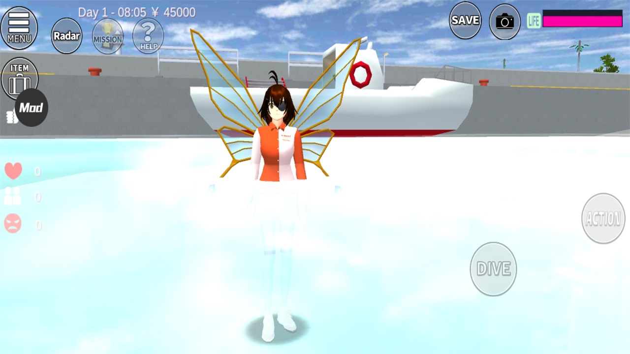 樱花校园(内置MOD修改器)中文版安卓最新版