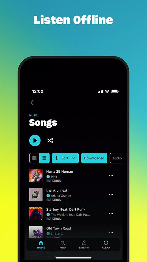 亚马逊音乐(音乐播放软件) v25.19.0 安卓版