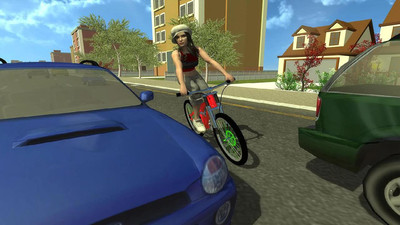 疯狂自行车骑手