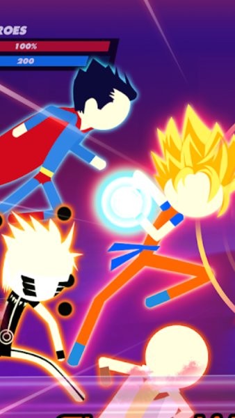 �����Ӱ���Ҷ���Ϸ(SuperStickFightAllStar)